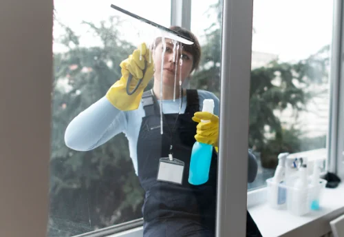 Nettoyage de vitres intérieures et extérieures à Lihons